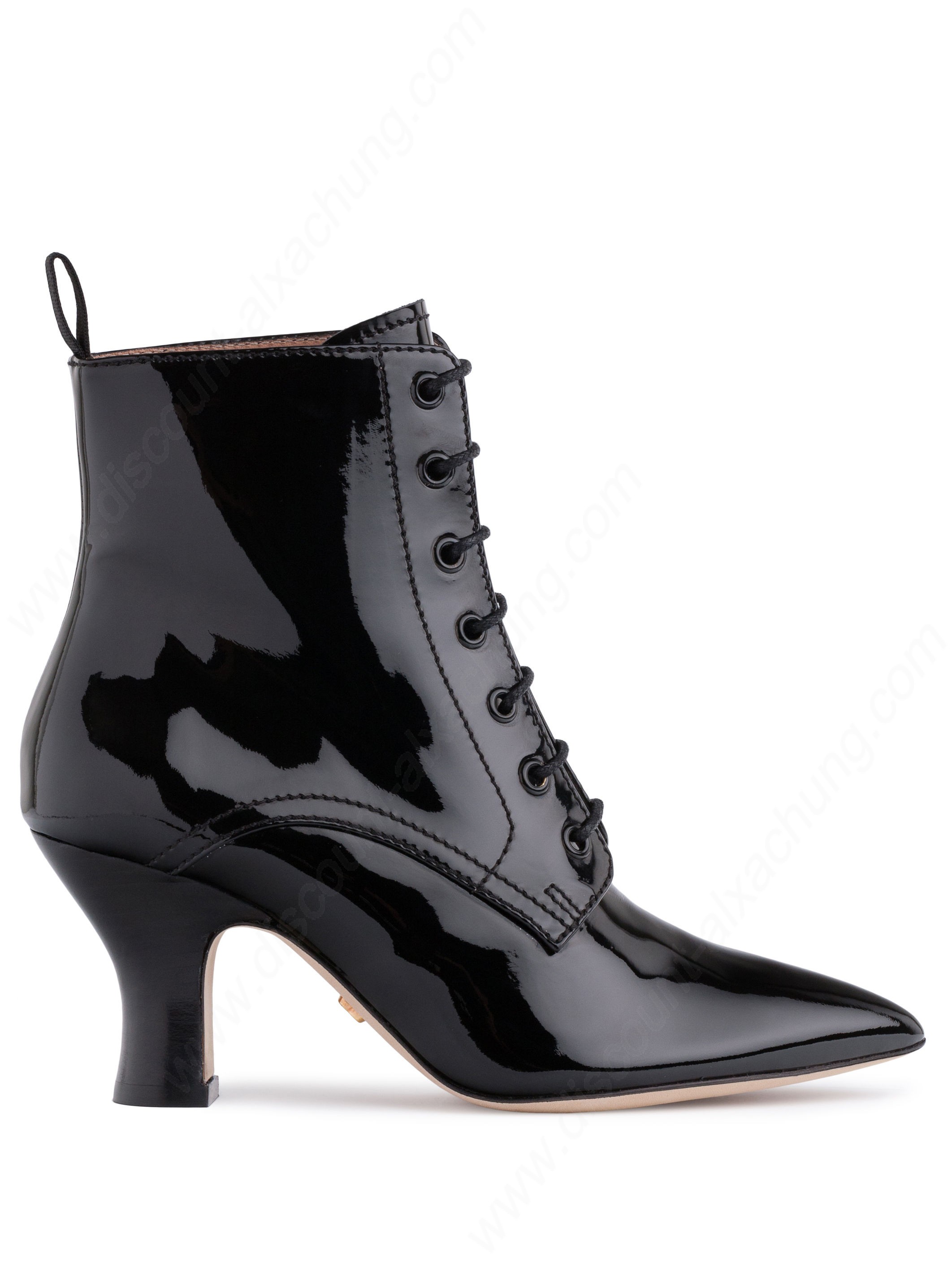 black victorian lace up boots